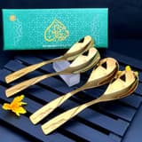 SUPREME GOLDEN 60 Gram Premium Cutlery Set Qareenay Manzil® branded thumbnail 4
